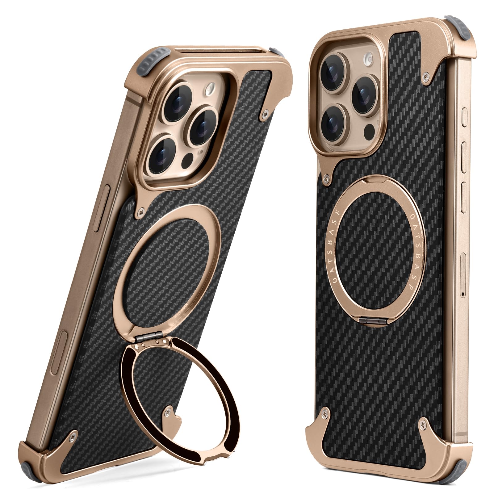 Amazon.com: OATSBASF Frameless for iPhone 16 Pro Max 6.9